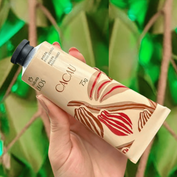 Polpa Hidratante para Mãos e Unhas Ekos Cacau 75 g