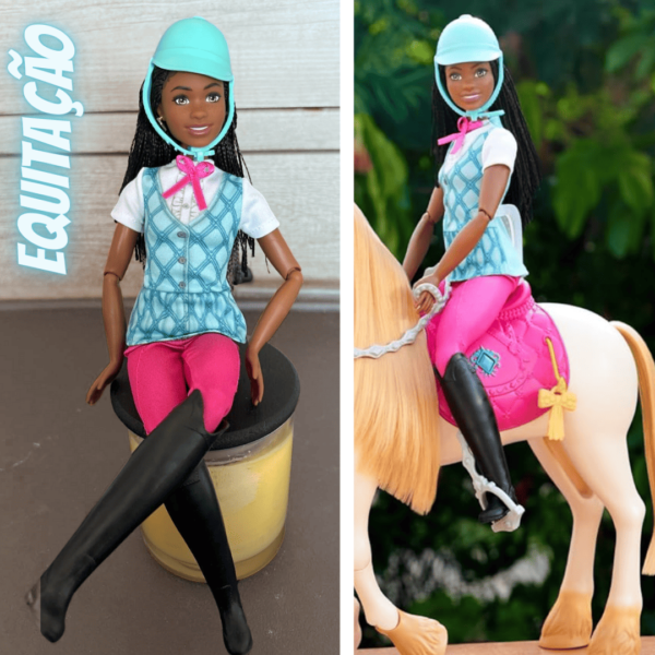 Barbie, Boneca Brooklyn Equitação, Inspirada na Série Barbie Detetive: A Grande Corrida de Cavalos