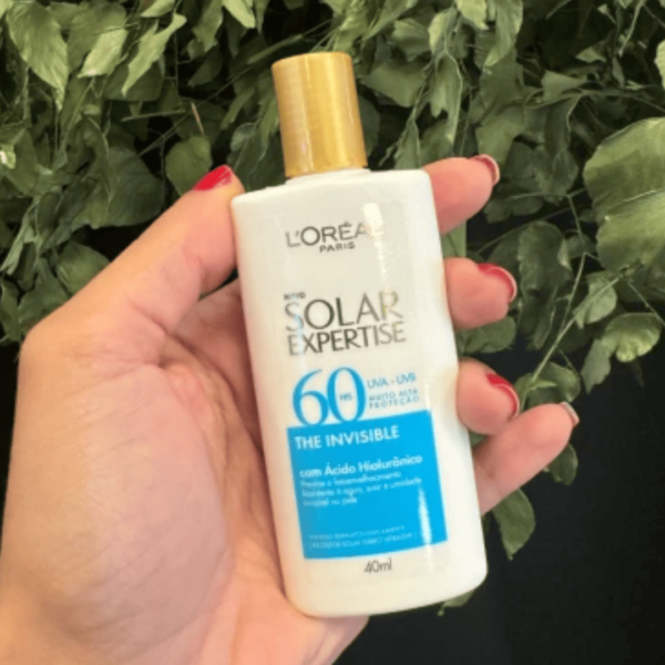 L'Oréal Paris Protetor Solar Expertise The Invisible Fluido sem cor FPS60 40g