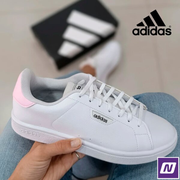 Tênis ADIDAS Urban Court Feminino, Rosa (39), Branco (34 ao 40), Lilás (37, 38, 39)