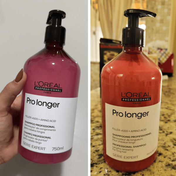 L'Oréal Professionnel Shampoo Pro Longer, Reduz a Quebra e Aparência de Pontas Duplas, 750ml