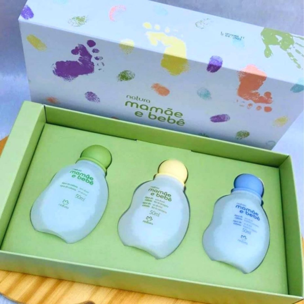 Presente Natura Mamãe e Bebê Trio de Colônias