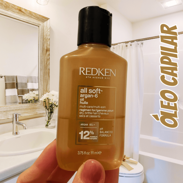 Redken Óleo Capilar All Soft Argan-6 | Para Cabelos Secos