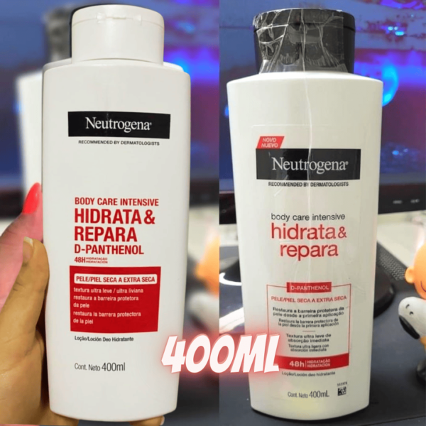 Neutrogena Hidratante Corporal Body Care Intensive Hidrata & Repara, 400ml