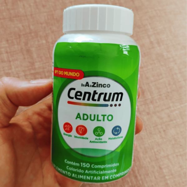 Centrum Suplemento Multivitamínico Diário Adulto de A a Z, com Vitaminas do Complexo B, 150 comprimidos