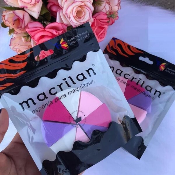 Macrilan Kit Com 8 Esponjas - Ej1-26