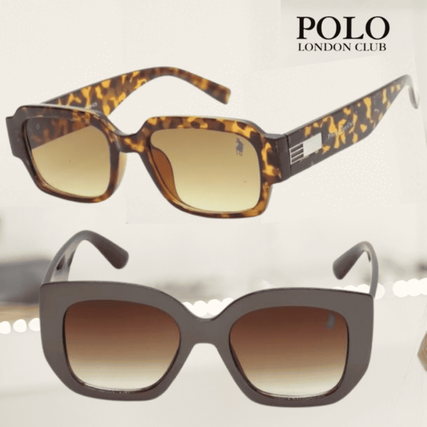 Óculos de Sol Vintage Fashionista Polo London Club com Proteção UVA/UVB ( vários modelos )