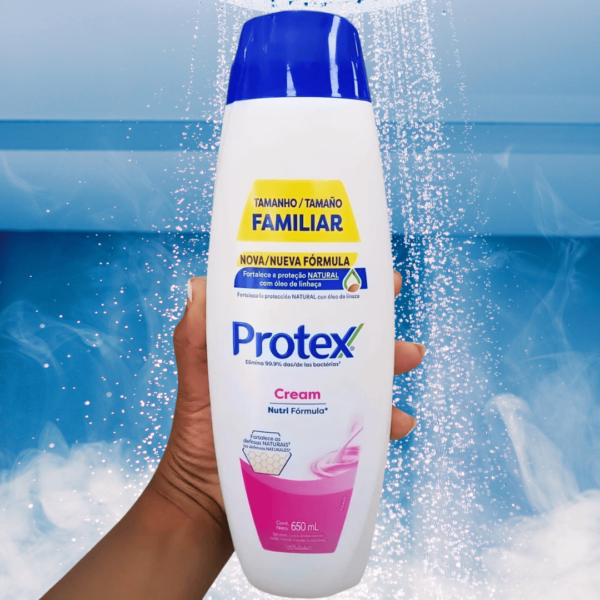  Sabonete Líquido Antibacteriano Protex Cream 650ml