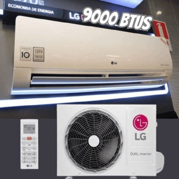 Ar Condicionado LG Dual Inverter Voice 9.000 Btus Frio 220v R-32
