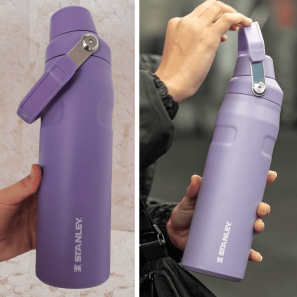 Stanley - Garrafa de água Aerolight com tampa de fluxo rápido 710 ml, Lavender