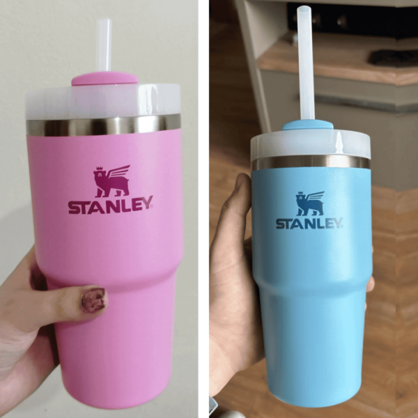 Stanley - Copo Quencher H2.0 FlowState 591ml - Copo de aço inoxidável com tampa