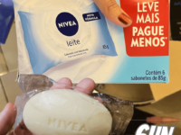 NIVEA Sabonete em Barra Hidratante Leite Promo 6 un. 85g