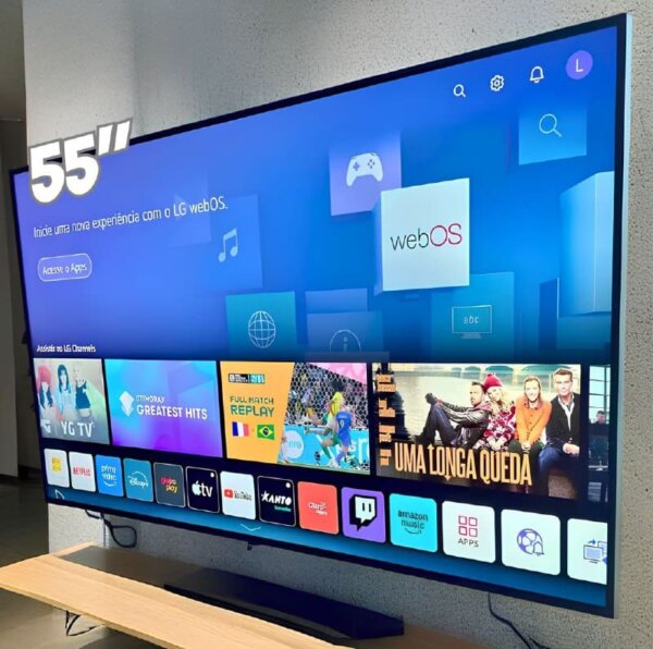 TV LG 55" Smart OLED 4K UHD OLED55C4PSA