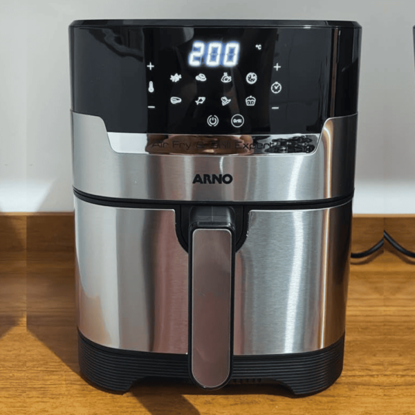 Fritadeira sem Óleo e Grill Arno Airfry & Grill Expert Maxx Digital 6,5L AFD6, 1680W
