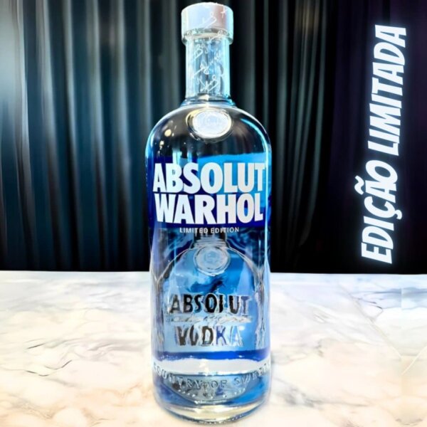 Vodka Absolut Warhol Edição Limitada - 1 Litro