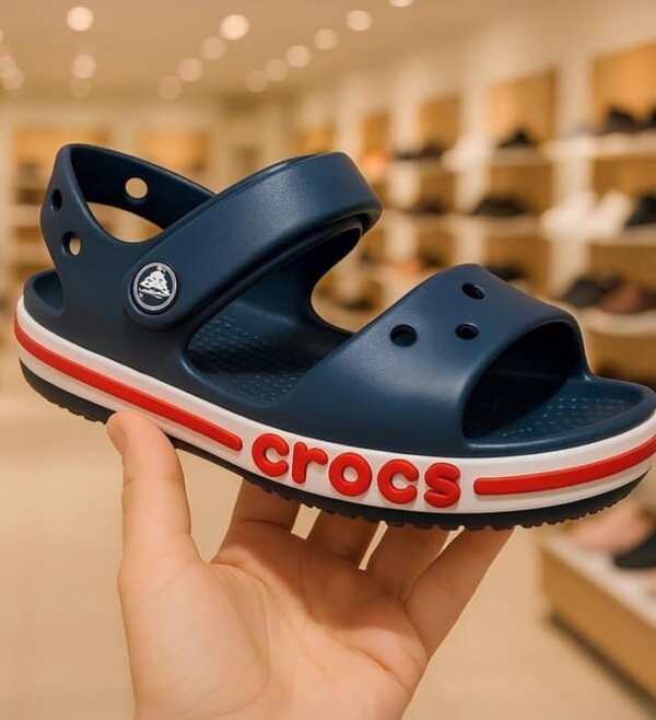 Sandália Crocs Bayaband Sandal Kids Navy/pepper (29 ao 33)