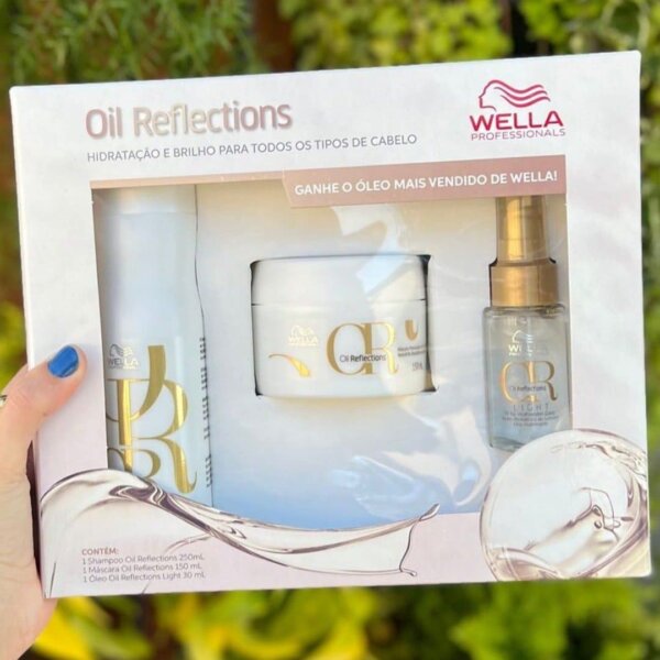 Kit Wella Oil Reflections (3 Produtos)