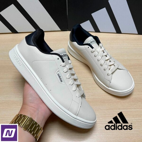 Tênis ADIDAS Urban Court Masculino Branco/cinza ou Bege claro