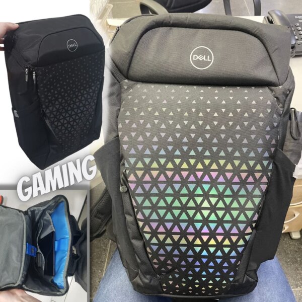 Mochila Para Notebook Gamer Dell 15.6" e 17.3" Preto