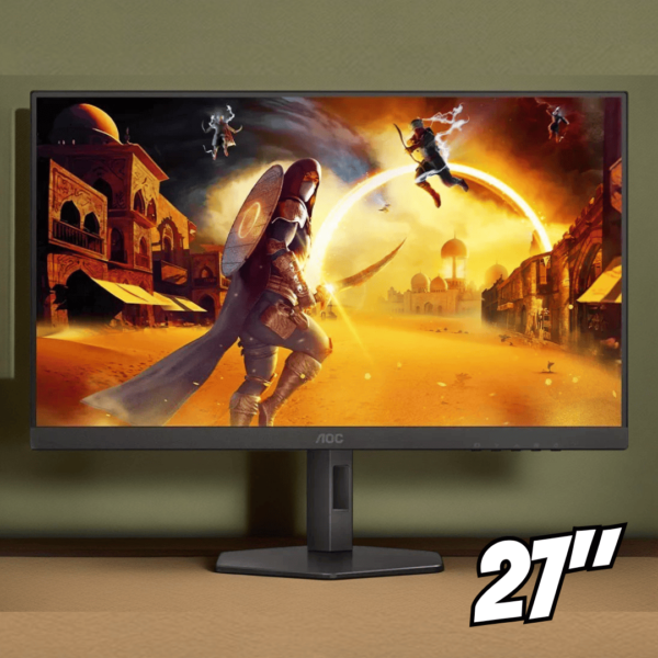 Monitor Gamer AOC 27" 180Hz 0,5ms IPS Ajuste de Altura 27G4/P