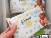 Lenços Umedecidos JOHNSON'S® Baby Recém Nascido, 48 unidades
