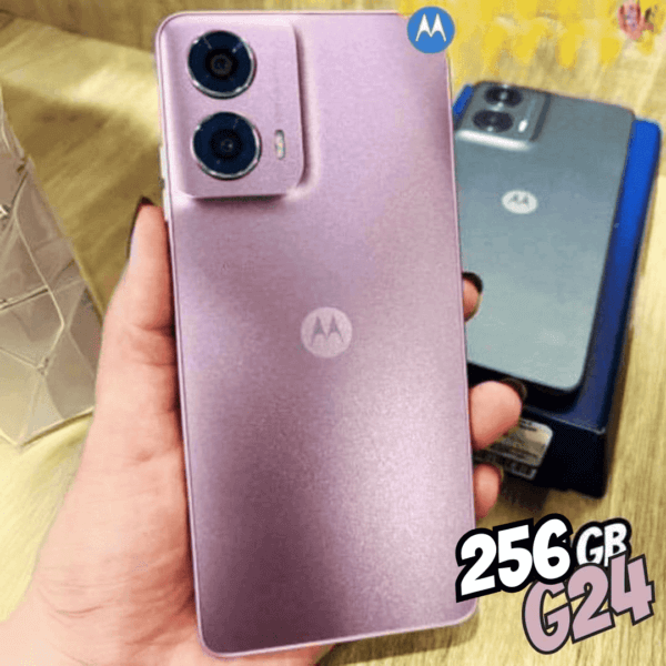Moto G24 Dual SIM 256 GB rosa ou Grafite 4 GB RAM