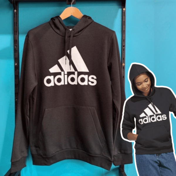 Moletinho Capuz Essentials Big Logo Regular adidas ( Somente P)