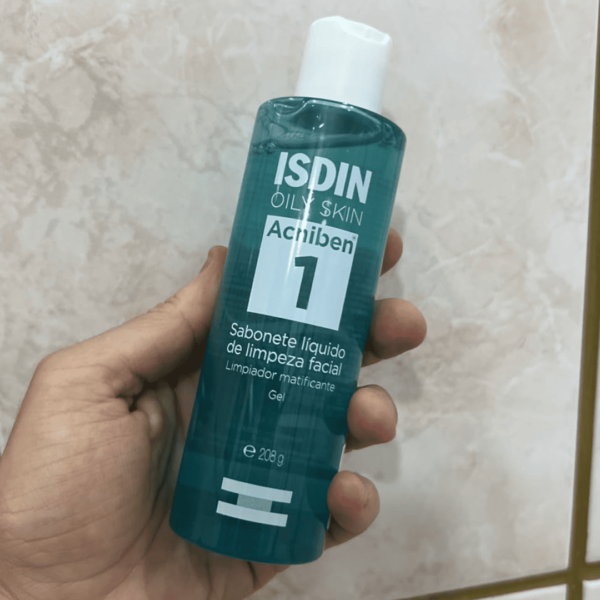 ISDIN Acniben Sabonete Líquido Facial Antioleosidade em Gel - 208g