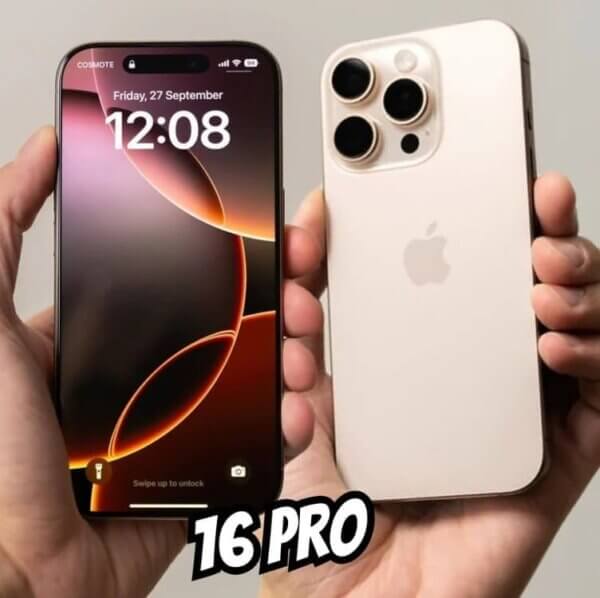 Apple iPhone 16 Pro 128GB 6,3" 48MP iOS 5G (4 cores)