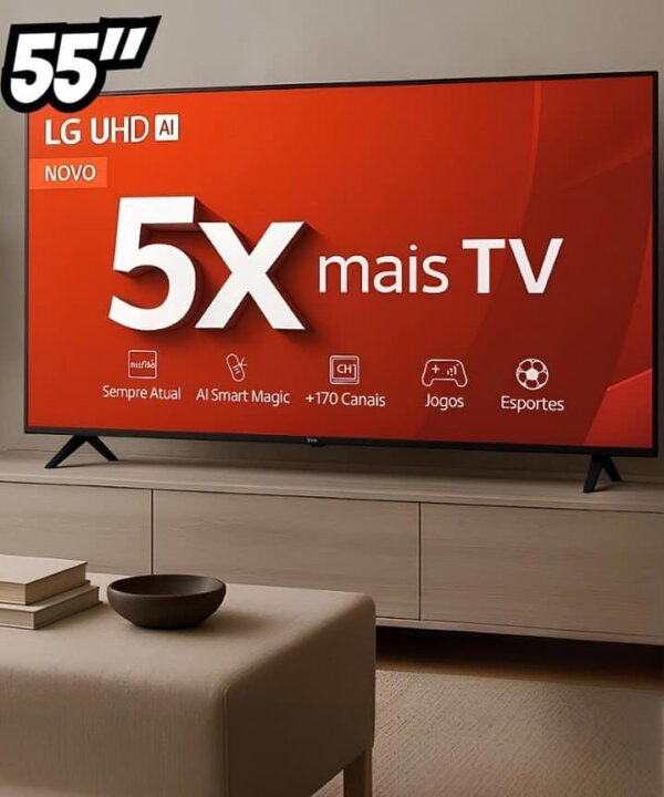Smart Tv LG 55'' 4k 55tu801c0sa Uhd Pro Hdr Thinq Ai Wi-fi Bluetooth
