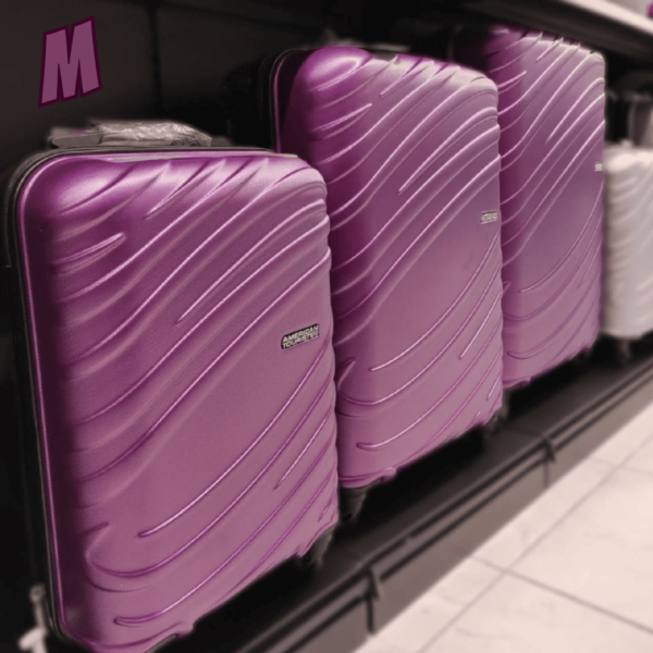 American Tourister Mala de Viagem Tesa 2.0 Magenta Média Expansível