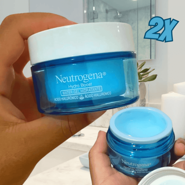 Neutrogena Hydro Boost Kit com Dois Hidratantes Faciais Water Gel