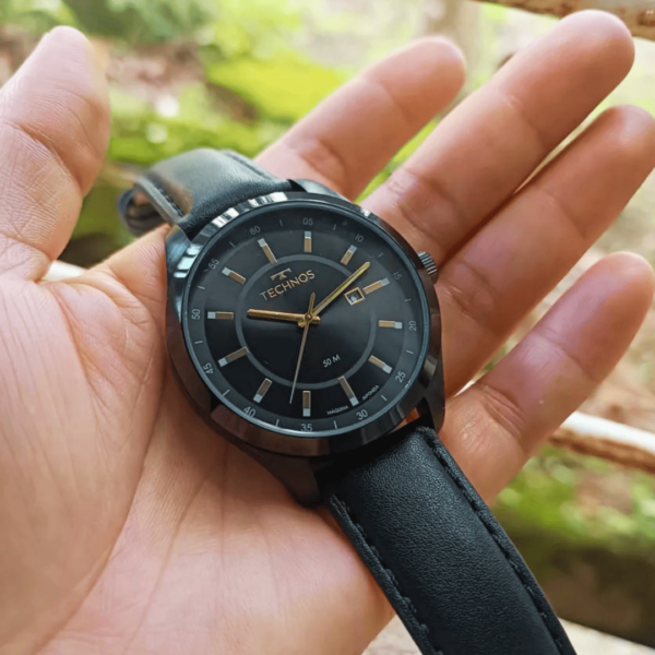 Relógio Masculino Technos Carbon 2115NAX/0P Preto