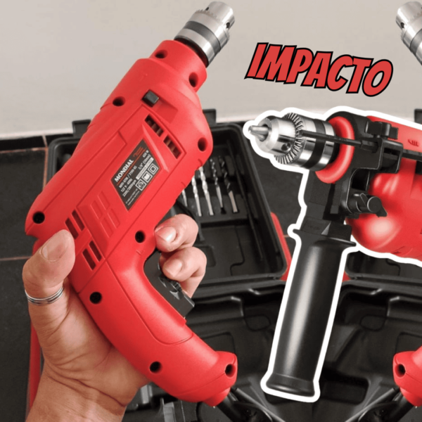 Furadeira De Impacto Mondial 650w Nffi-07 - 110V