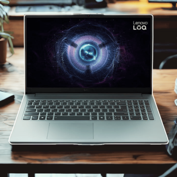 Notebook Gamer Lenovo LOQ E Core i5-12450HX, 8GB, 512GB SSD, RTX 3050 6GB, 15.6" 144Hz, Linux 83MES00100