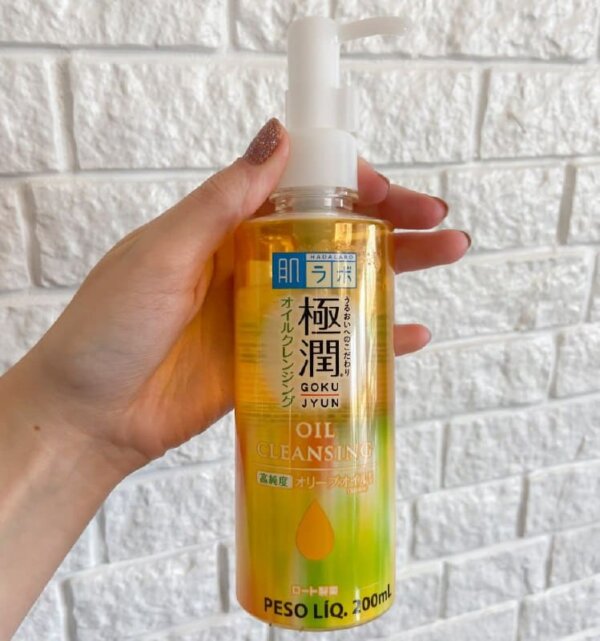 Óleo De Limpeza Facial Hada Labo Gokujyun 200ml