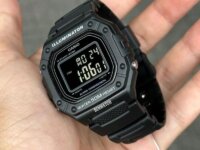 Relogio Casio Masculinoo Standar W-218h-1bvdf