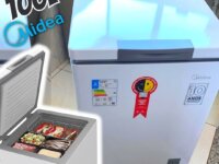 Freezer Horizontal 100l Branco Midea