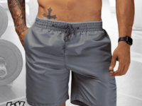 Kit 4 Short Praia Masculino Bermuda Tactel Academia Corrida (4 cores)