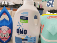 Omo 2 Unidades Det Líquido Puro cuidado 5L