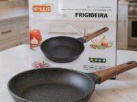 Panela Frigideira De Indução Compacta Profissional 24 Cm