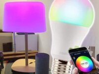 Lampada Led Pera Smart Inteligente Wi Fi Alexa google 10w RGB 2700K/6500K Branco Quente/Neutro/Frio E27