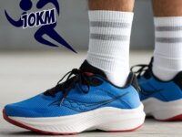 Tênis Saucony Axon 3 Masculino - Azul+Branco