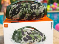 JBL, Caixa de Som, Boombox 3, Bluetooth, À Prova D'água e Poeira - Camuflada