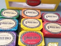 Kit Sabonete, PHEBO, Amarelo, 720g
