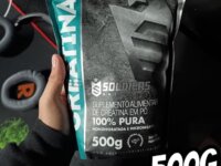 Creatina Monohidratada 500g Soldiers Nutrition Sabor Natural