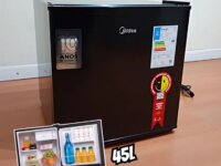 Geladeira frigobar Midea MRC06 preta 45L