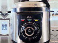 Panela Pressão Elétrica Elgin 42ppr 4 Litros 840w Aço Inox