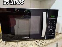 Micro-ondas Britânia 25 Litros Preto 1100w Bmo28