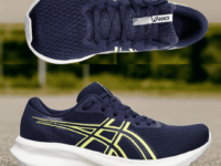 Tênis Asics Patriot 14 Masculino - Marinho+Amarelo